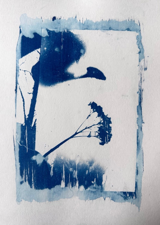 Know my hunger (Original Cyanotype on Hahnemühle 24x32)