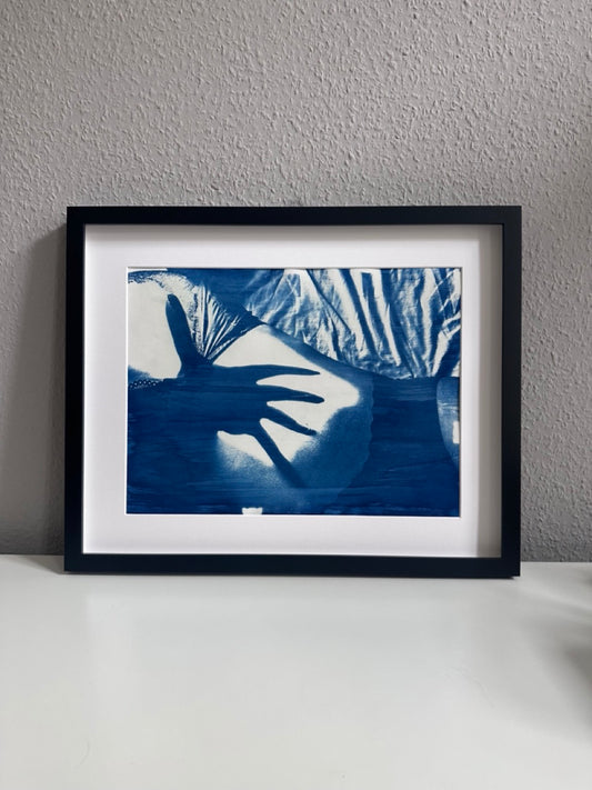 L'ombre (Original Cyanotype on Hahnemühle 30x40)