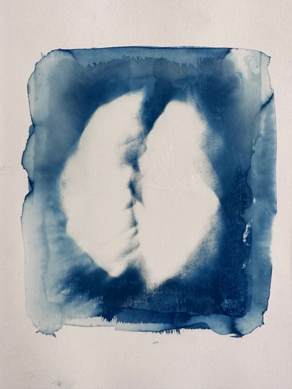 Heartache (Original Cyanotype on Hahnemühle 24x32)