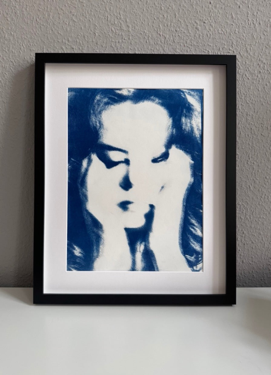 My body is a cage (Original Cyanotype on Hahnemühle 30x40)