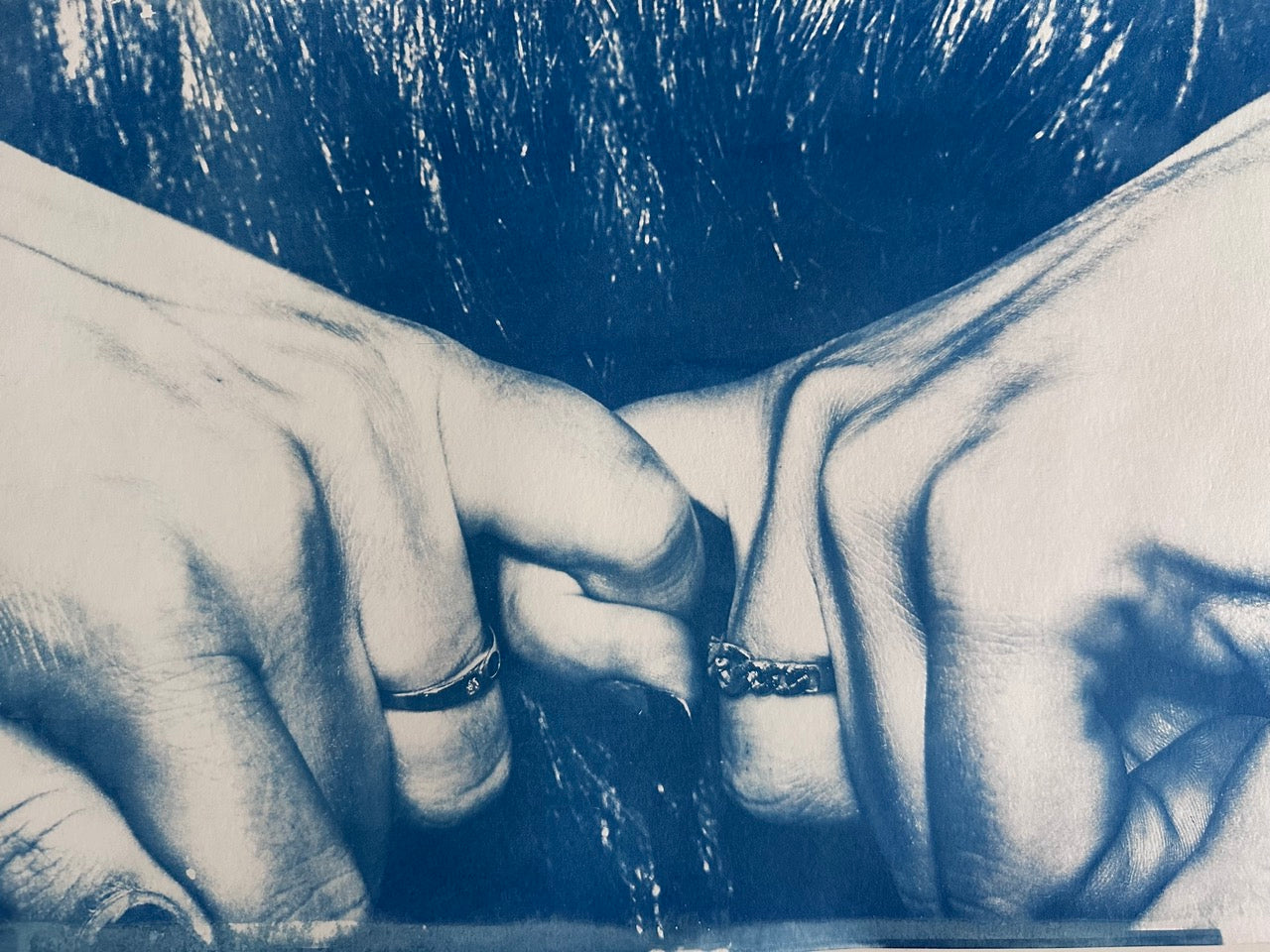The Promise (Original Cyanotype on Hahnemühle 30x40)