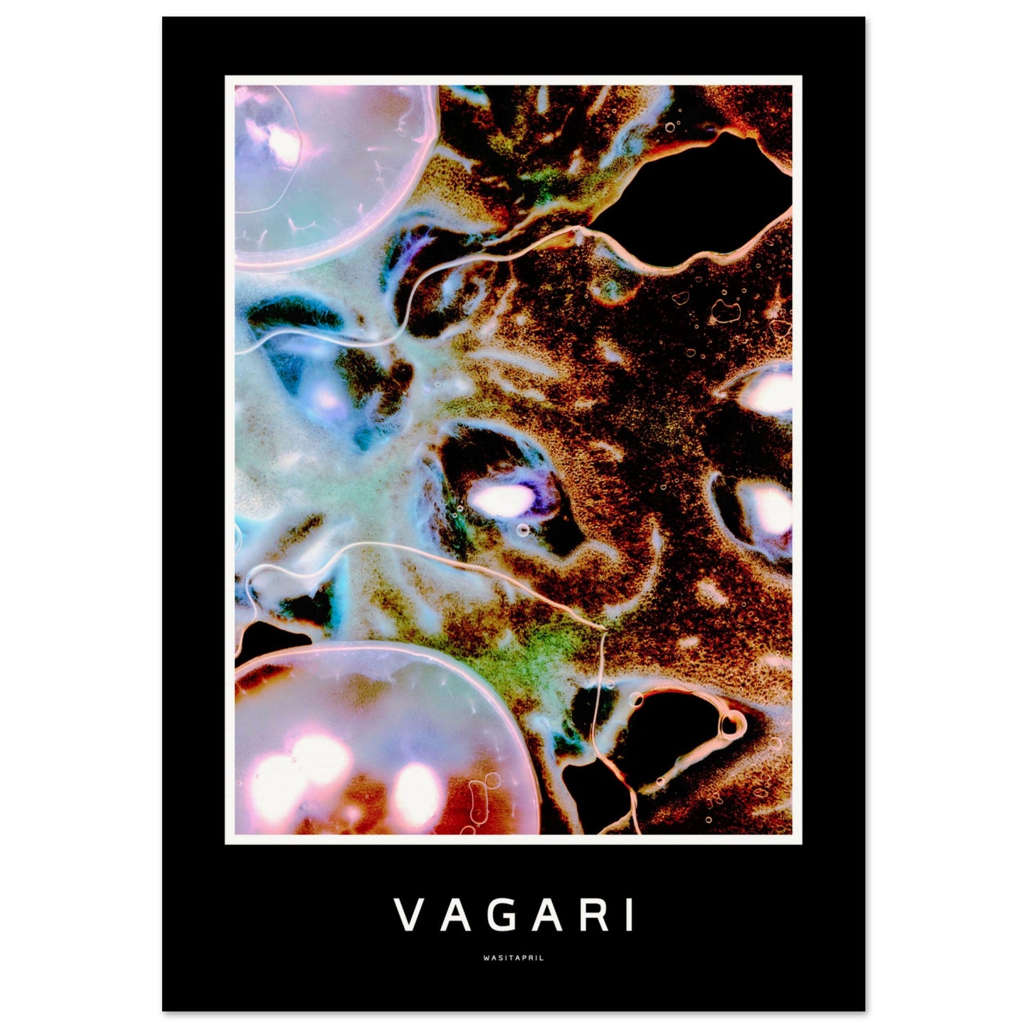 [VAGARI - black edition] | Museum-Quality Poster